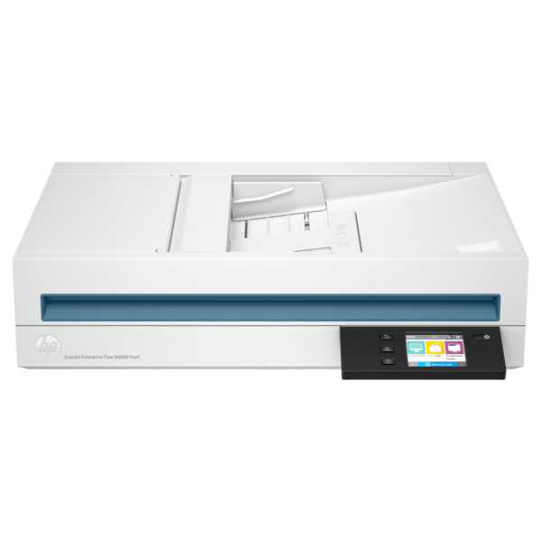 HP Docuscanner Scanjet Enterprise Flow N6600 fnw1, USB/LAN/WiFi, DADF, A4 50 lap/perc, 600 dpi, Síkágyas