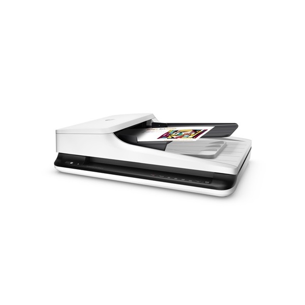 HP Dokuscanner Scanjet Pro 2500 F1, USB, DADF, A4 20lap/perc, 1200 dpi, Síkágyas