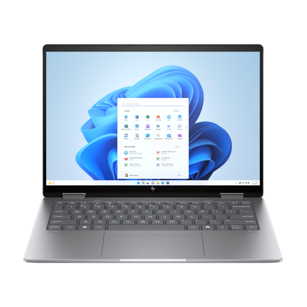 HP Envy x360 14-fa0000nh 14" 2K 1920x1200 IPS 300cd Touch, Ryzen5 8640HS 3.5GHz, 16GB, 1TB SSD, Win 11, ezüst