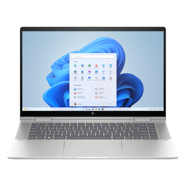 HP Envy x360 15-fe0001nh, 15.6" FHD OLED 400cd touch, Core i5-1335U 1.3GHZ, 16GB, 1TB SSD, Win 11, ezüst