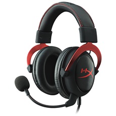 HP HYPERX Vezetékes Fejhallgató Cloud II - Gaming Headset Black-Red, KHX-HSCP-RD
