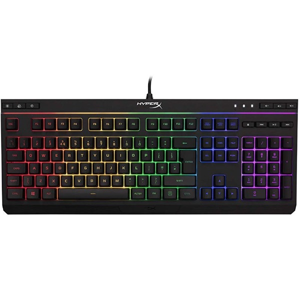 HP HYPERX Vezetékes Billentyűzet Alloy Core RGB USB UK