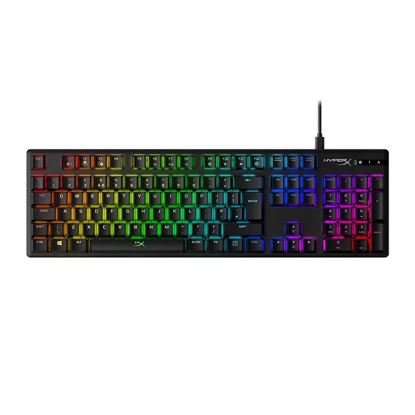HP HYPERX Vezetékes Billentyűzet Alloy Origins RGB Red - Mechanical Gaming Keyboard UK