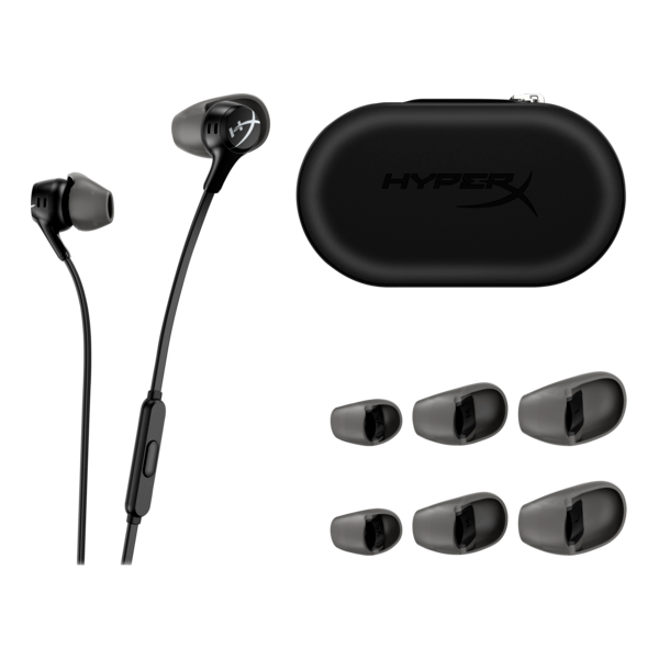 HP HYPERX Vezetékes Fülhallgató Cloud Earbuds II fekete