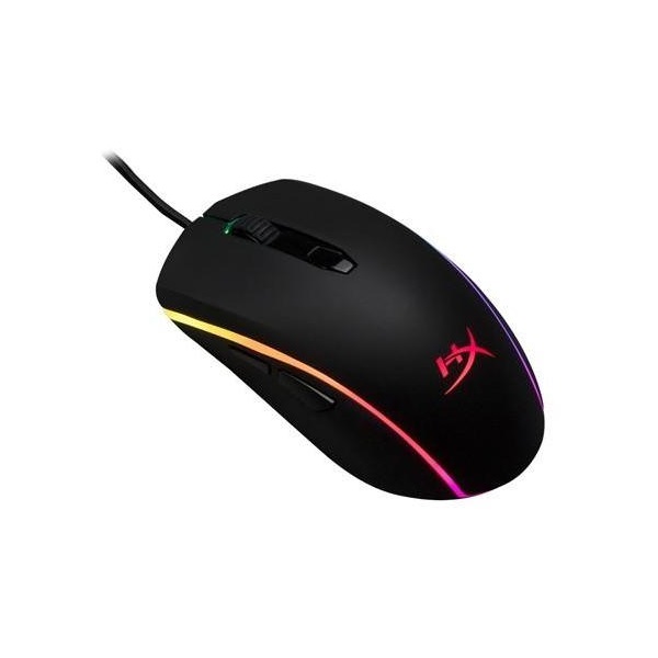 HP HYPERX Vezetékes Egér Pulsefire Surge - Gaming Mouse Black RGB