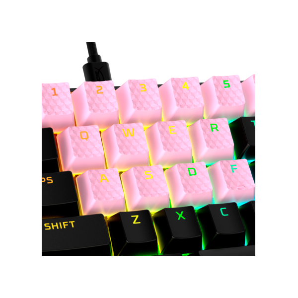 HP HYPERX Rubber Keycaps Pink US