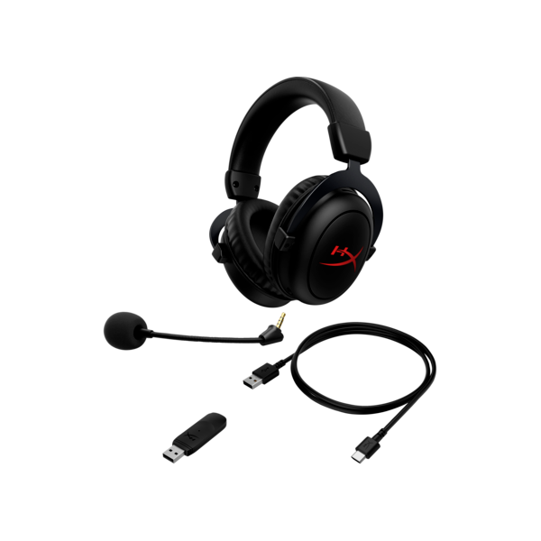 HP HYPERX vezeték nélküli gaming fejhallgató Cloud II - fekete