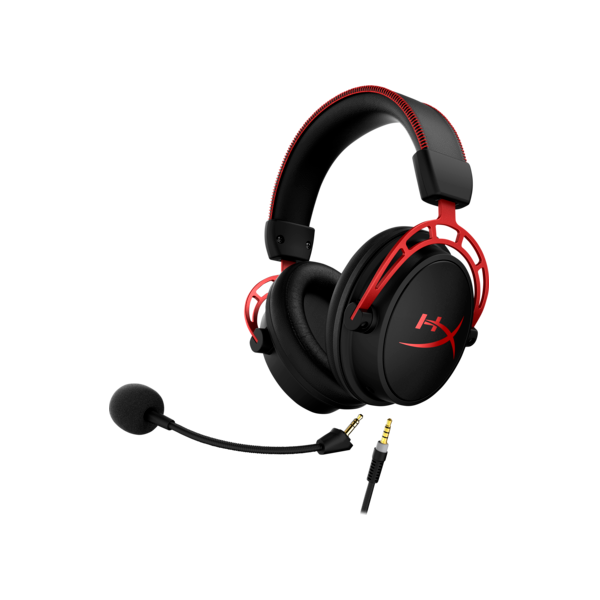 HP HYPERX Vezetékes Fejhallgató Cloud Alpha - Gaming Headset Black-Red