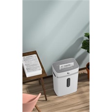 HP Iratmegsemmisítő, konfetti, 12 lap, "Oneshred 12CC", világosszürke