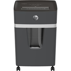 HP Iratmegsemmisítő, konfetti, 15 lap, "Pro Shredder 15CC", sötétszürke