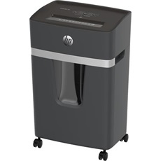 HP Iratmegsemmisítő, konfetti, 15 lap, "Pro Shredder 15CC", sötétszürke