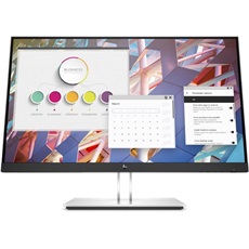 HP LED Monitor 23.8" EliteDisplay E24 G4, 1920x1080, 16:9, 1000:1, 250 cd, 5ms, VGA, HDMI, DisplayPort, fekete