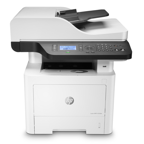 HP Lézer MFP NY/M/S/F Laser MFP 432fdn, fekete, 256MB, USB/Háló, A4 40lap/perc FF, 1200x1200, ADF