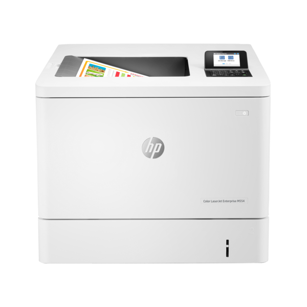 HP Lézernyomtató Laserjet Enterprise M554dn, színes, 1GB, USB/Háló, A4 33ap/perc FF, 1200x1200 #B19