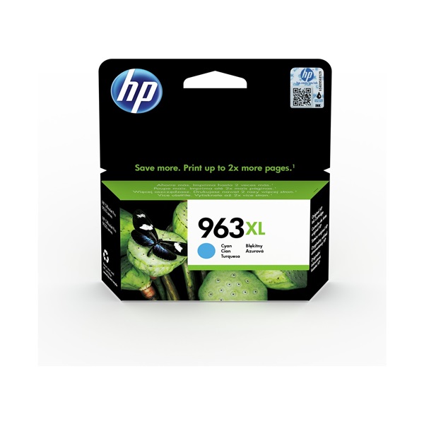 HP Patron 3JA27AE (HP No963XL) Officejet Pro, ciánkék 1600/oldal