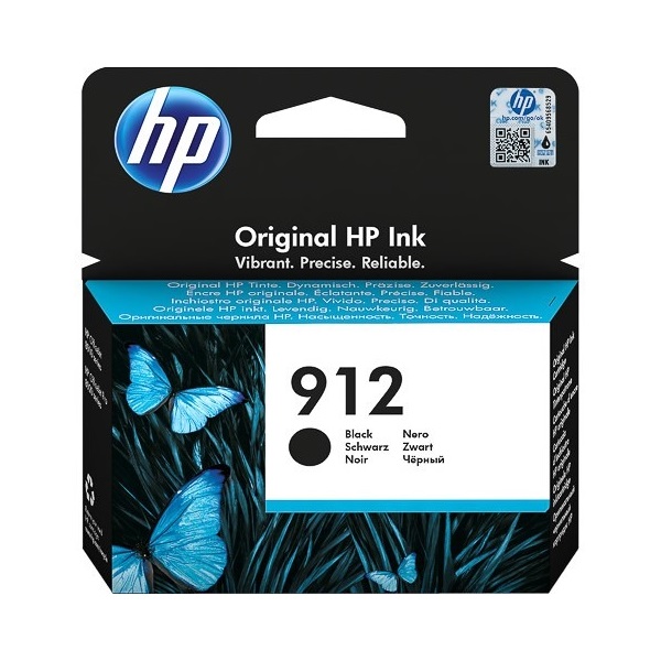 HP Patron 3YL80AE (HP No912) Officejet, fekete, 300/oldal