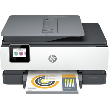 HP Tintasugaras MFP NY/M/S/F Officejet 8022E e-AiO, USB/Háló/WLAN A4 20lap/perc FF(ISO), 1200x1200 dpi, Síkágyas, ADF