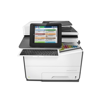 HP Tintasugaras MFP NY/M/S/F PageWide Enterprise Color Flow 586z USB/Háló, A4,50l/p (ISO),1200x1200dpi,Síkágyas,ADF,Dupl