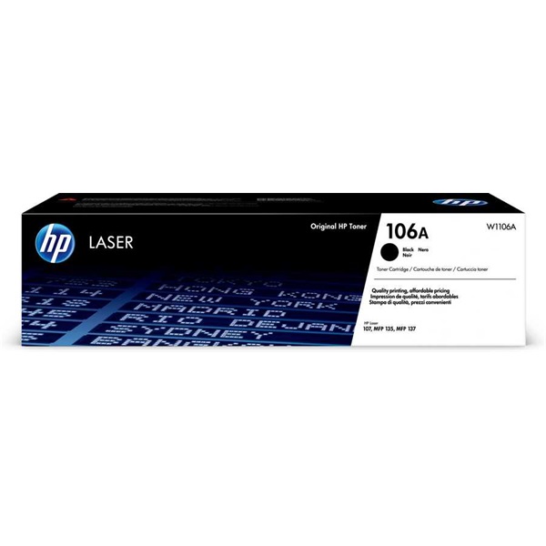 HP Toner 106A fekete 1000/oldal Laser 107/135/137