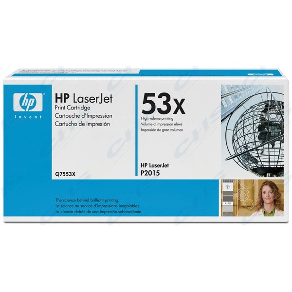 HP Toner 53X LJP2015 nagyobb kapacitású, 7000/oldal