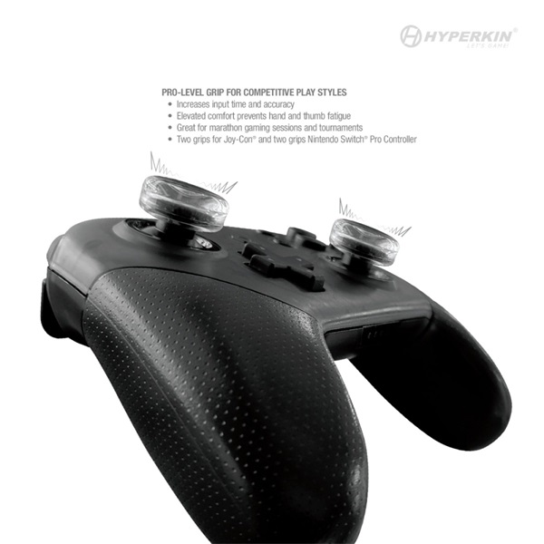 HYPERKIN GummiFlex Nintendo Switch Kiegészítő csúszásgátló Thumb Grip (4-PACK)