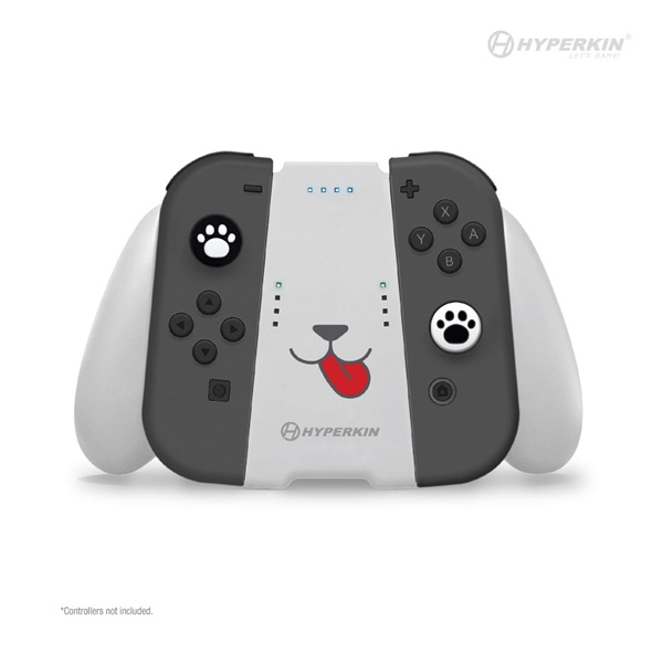 HYPERKIN Pupper Nintendo Switch Joy-Con foglalat + csúszásgátló Thumb Grip (4-PACK)