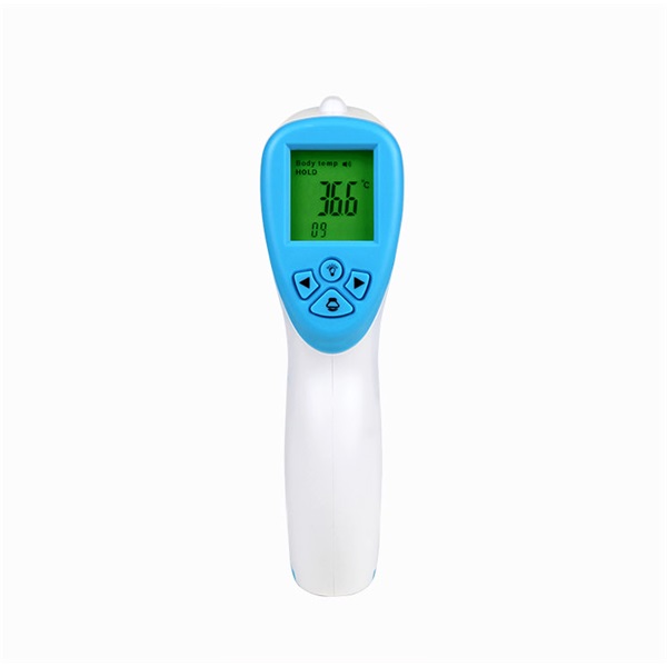4PRO lázmérő / Hőmérő, infravörös, lázmérő pisztoly, LCD,szabályozható háttérvilágítás 1mp-es mérés, érintkezésmentes