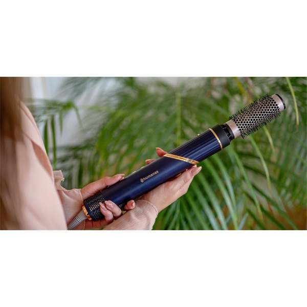 Humanas  HD-AT02 Air Touch 2 in 1 luxus hajszárító + hajsütővas, 1000W, 3 teljesítmény 4 hőmérséklet fokazat, 5 feltét