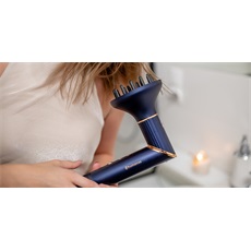 Humanas  HD-AT02 Air Touch 2 in 1 luxus hajszárító + hajsütővas, 1000W, 3 teljesítmény 4 hőmérséklet fokazat, 5 feltét