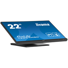 IIYAMA touch IPS monitor 21.5" T2254MSC-B1AG, 1920x1080, 16:9, 250cd/m2, 4ms, HDMI/DP/HDCP, hangszóró