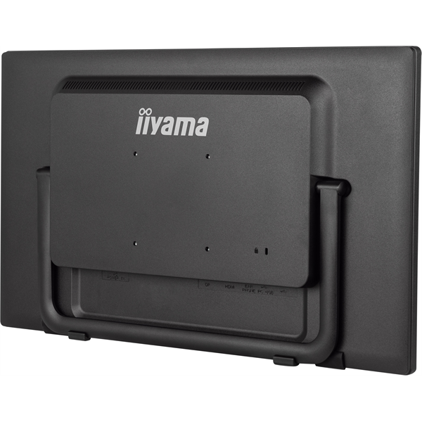 IIYAMA touch IPS monitor 23.8" T2455MSC-B1, 1920x1080, 16:9, 350cd/m2, 5ms, HDMI/DP/2xUSB, hangszóró, webkamera