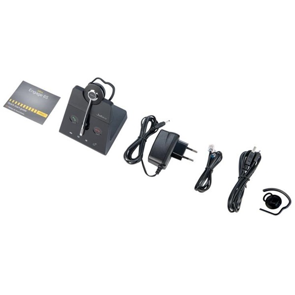 JABRA Fejhallgató - Engage 65 UC Conv DECT Vezetékes USB, Mikrofon