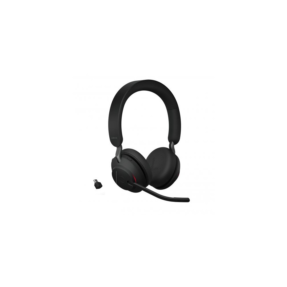 JABRA Fejhallgató Evolve2 65 MS Stereo Bluetooth, USBC Vezeték
