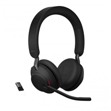 JABRA Fejhallgató - Evolve2 65 MS Stereo Bluetooth Vezeték Nélküli, Mikrofon