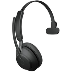 JABRA Fejhallgató - Evolve2 65 MS Stereo Bluetooth Vezeték Nélküli, Mikrofon + Töltő állomás