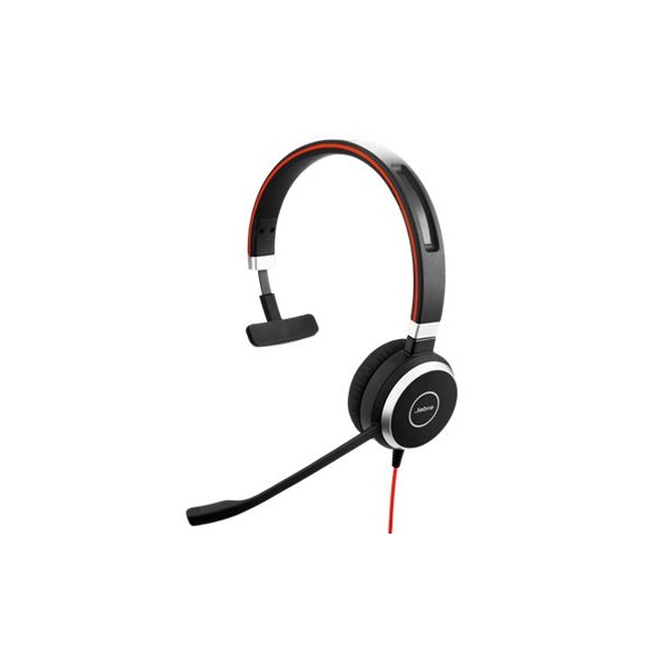 JABRA Fejhallgató - Evolve 40 MS Mono Vezetékes, Mikrofon