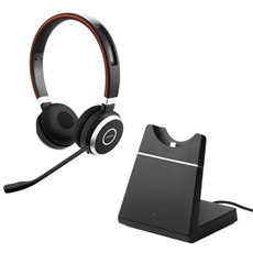 JABRA Fejhallgató - Evolve 65 SE MS Stereo Bluetooth Vezeték Nélküli, Mikrofon + Töltő állomás