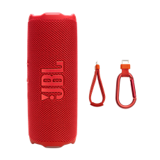 JBL FLIP 7 RED BT hangszóró, Piros (Hordozható, vízálló)