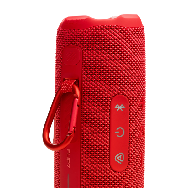 JBL FLIP 7 RED BT hangszóró, Piros (Hordozható, vízálló)