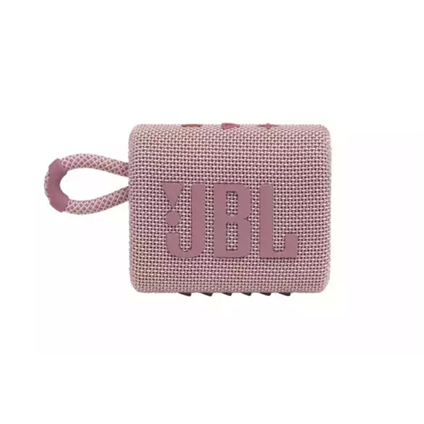 JBL Go 3 (hordozható, vízálló hangszóró), Pink