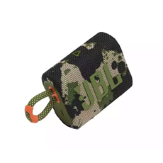 JBL GO 3 JBLGO3SQUAD, Portable Waterproof Speaker - bluetooth hangszóró, vízhatlan, terepminta