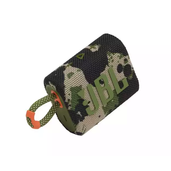 JBL GO 3 JBLGO3SQUAD, Portable Waterproof Speaker - bluetooth hangszóró, vízhatlan, terepminta