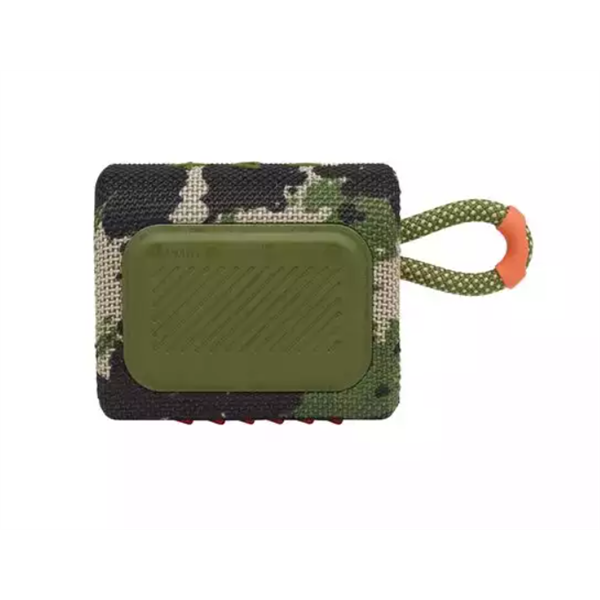 JBL GO 3 JBLGO3SQUAD, Portable Waterproof Speaker - bluetooth hangszóró, vízhatlan, terepminta