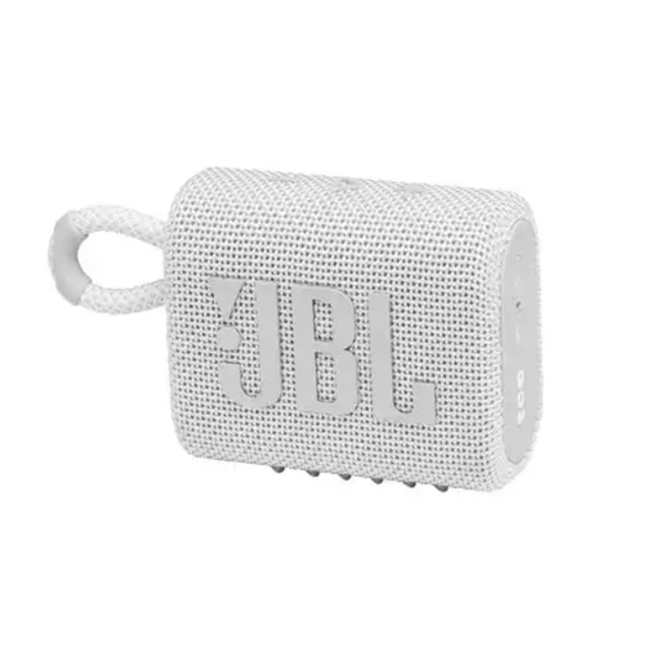 JBL Go 3 (hordozható, vízálló hangszóró), Fehér