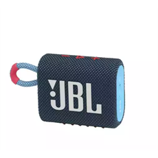 JBL Go 3 (hordozható, vízálló hangszóró), Kék/Pink