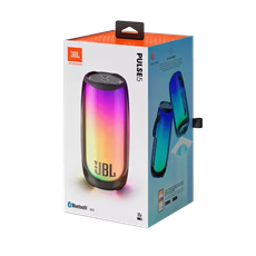 JBL Pulse 5 (Vízálló, Bluetooth hangszóró), Fekete