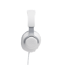 JBL Quantum 100 (Vezetékes, gaming fejhallgató mikrofonnal), Fehér
