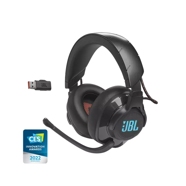 JBL Quantum 610 Wireless (Vezeték nélküli, gaming fejhallgató), Fekete