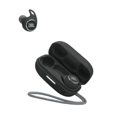 JBL Reflect Aero TWS (Vezeték nélküli sport fülhallgató), Fekete