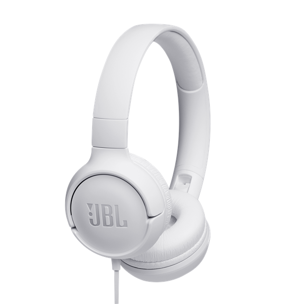 JBL Tune 500 (Vezetékes fejhallgató), Fehér
